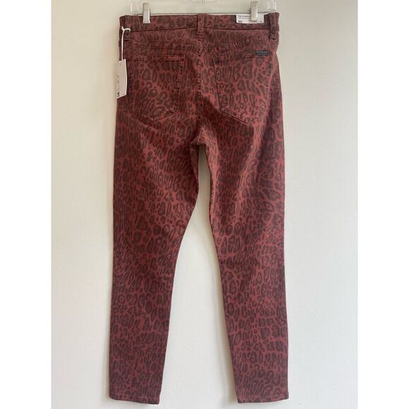 Joes Jeans Leopard Print High Rise Skinny Size 30 - Picture 2 of 7